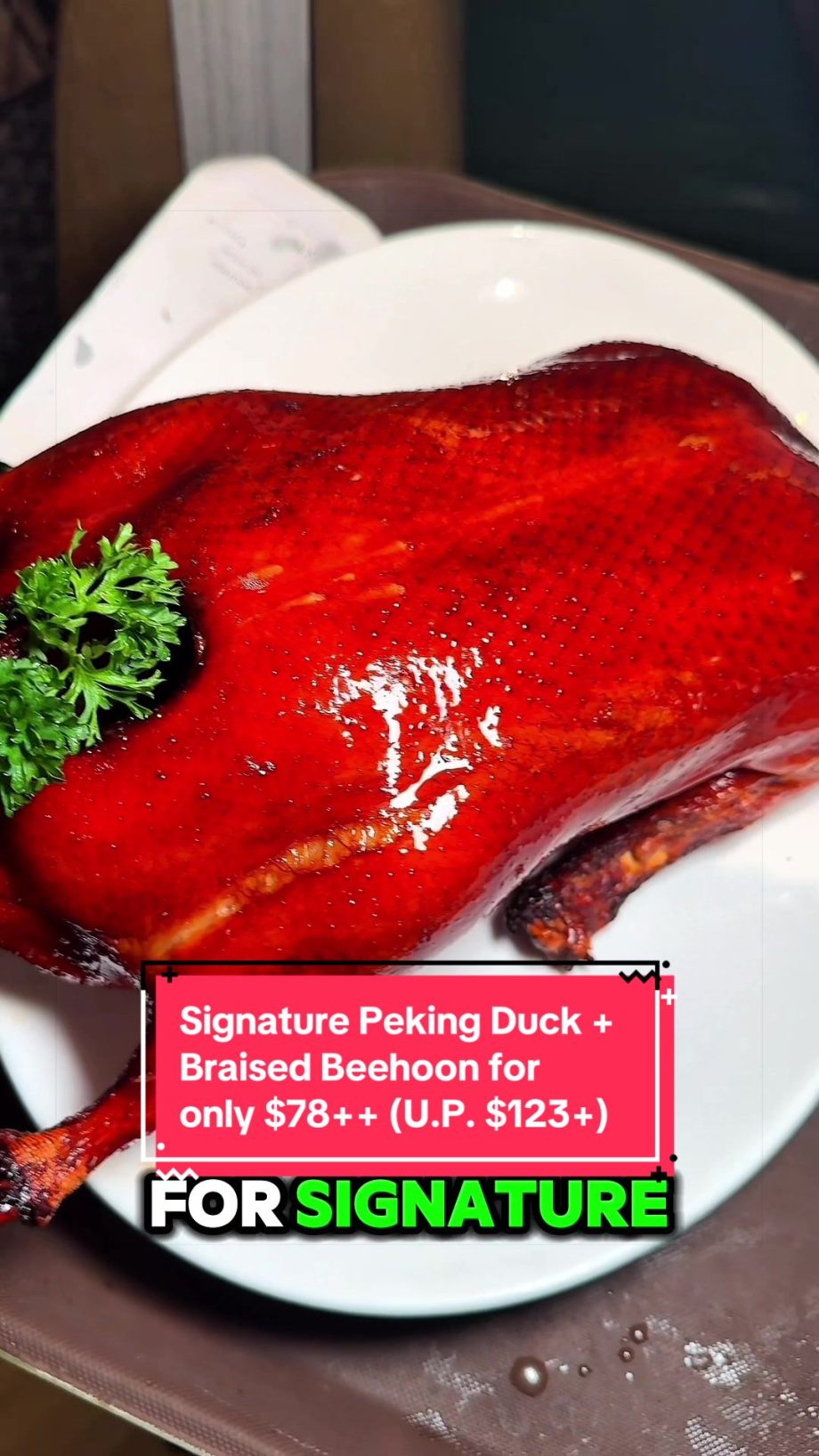 @foodleveling Singapore foodies… DON’T SCROLL!  One of Singapore’s best Peking D…