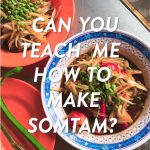 @nomies.co legit question, should we open a som tam shop in SG??  #somtam #thaif…