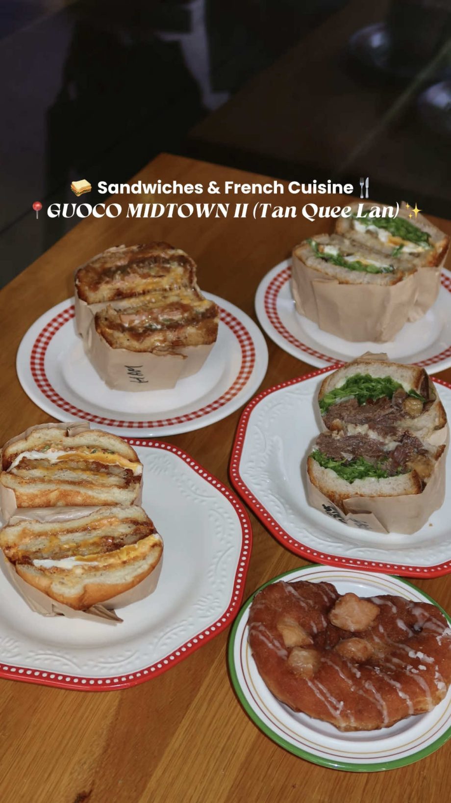 @breadiexeats SANDWICHES & FRENCH CUISINE  Guoco Midtown II (Tan Quee Lan) (@Guo…