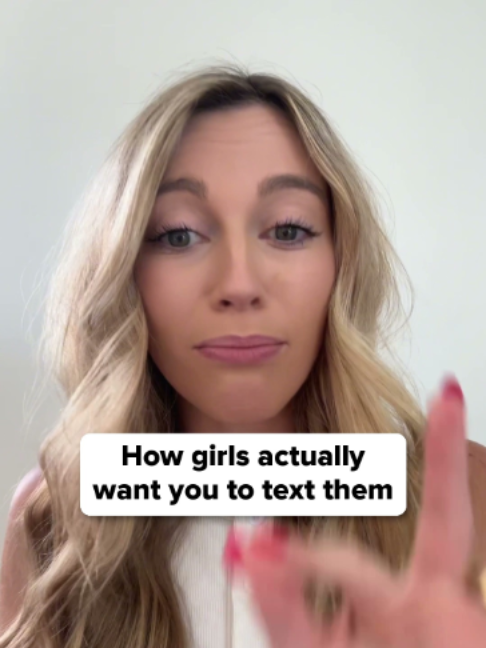 @datingwithgracie How girls actually want you to text them datingcoachformen dat…