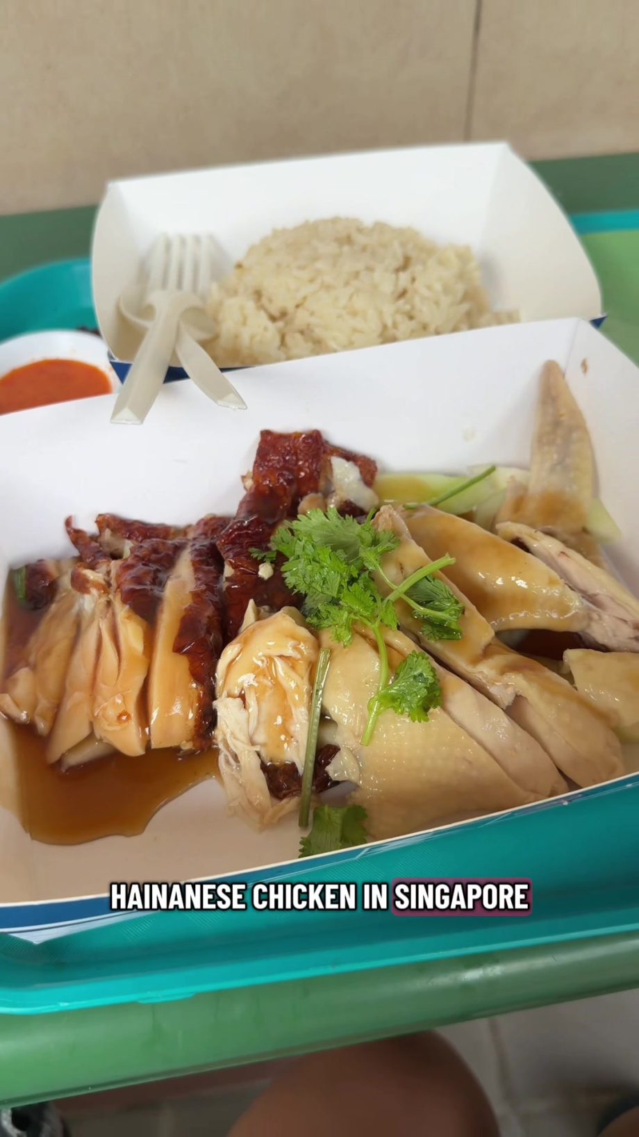 @conmabebe Michelin star & Anthony Bourdain approved chicken rice for less than …