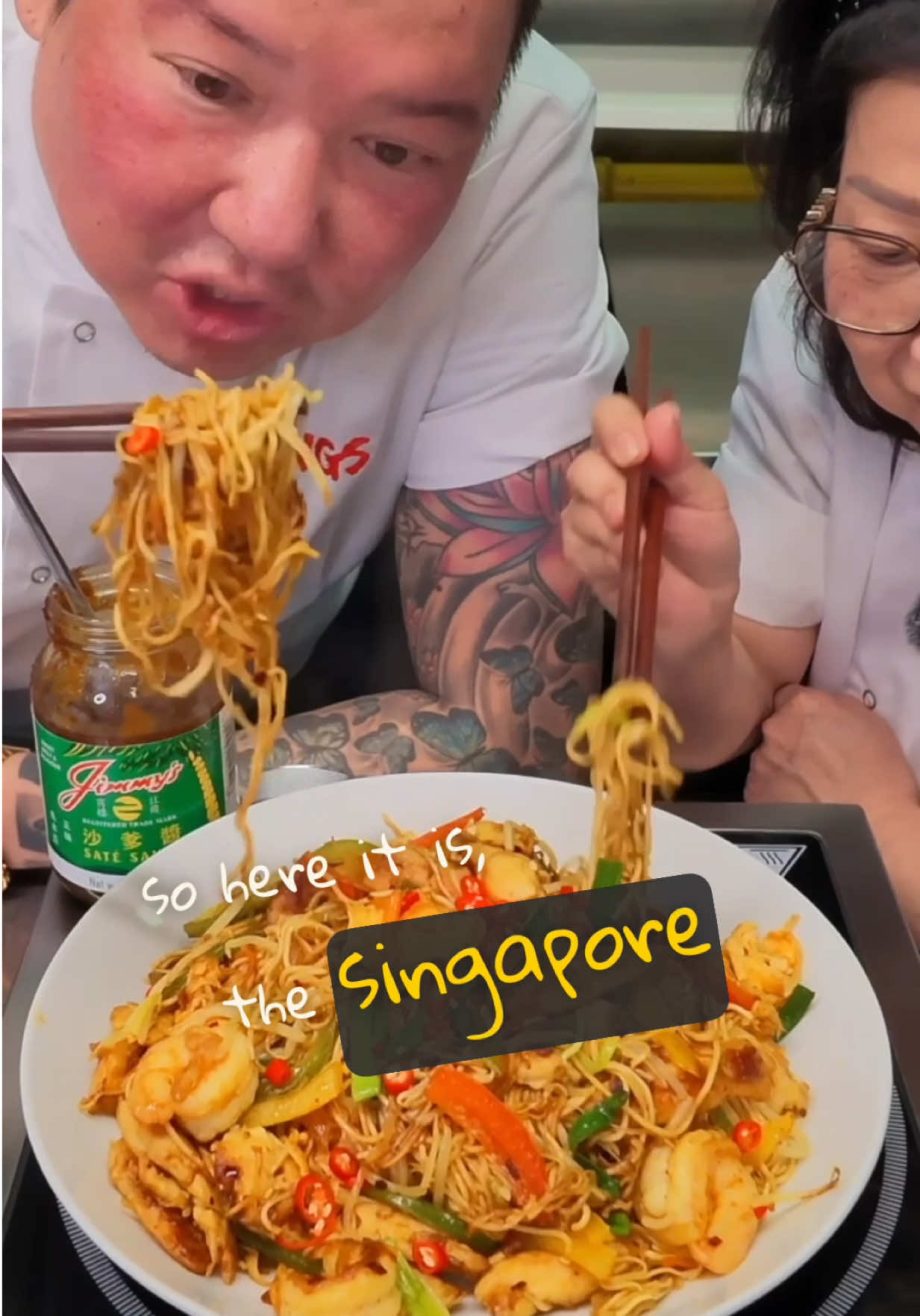 @ziangsfoodworkshop This recipe for Singapore chow mein won’t be used in many Ch…