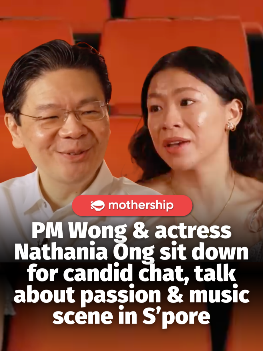 @mothershipsg Prime Minister Lawrence Wong met up with actress-singer Nathania O…