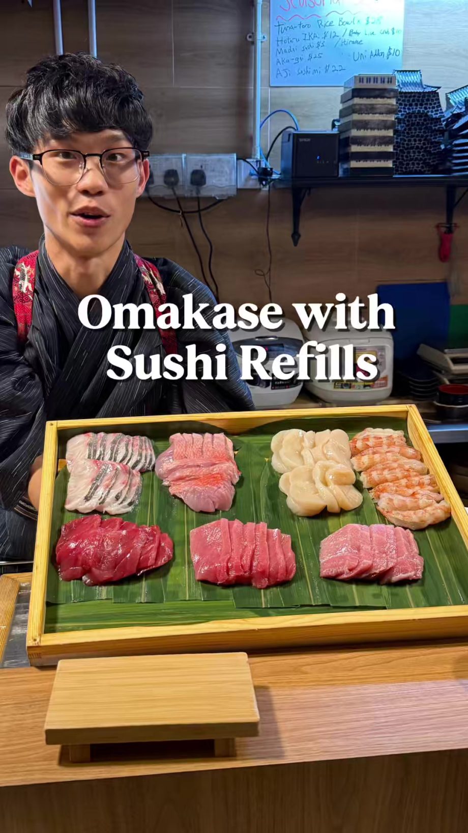@jasonexplores Sushi Guren Prices stated in the video, everything seen is includ…