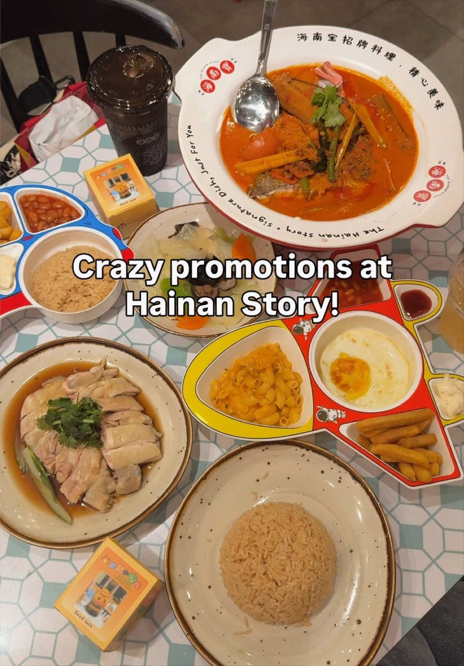 @nomninjas .80 promo set menu for 2-3 pax, .90 kids set which comes with a …