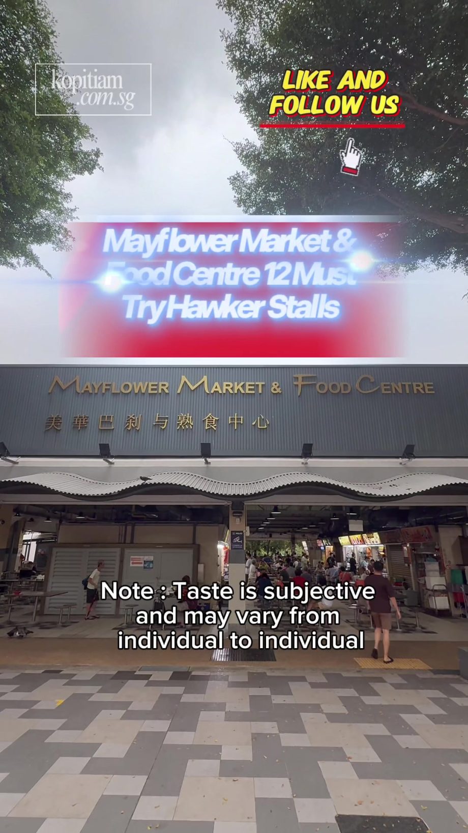 @kopitiam.sg8 Mayflower Market & Food Centre 12 Must Try Hawker Stalls. Visit us…