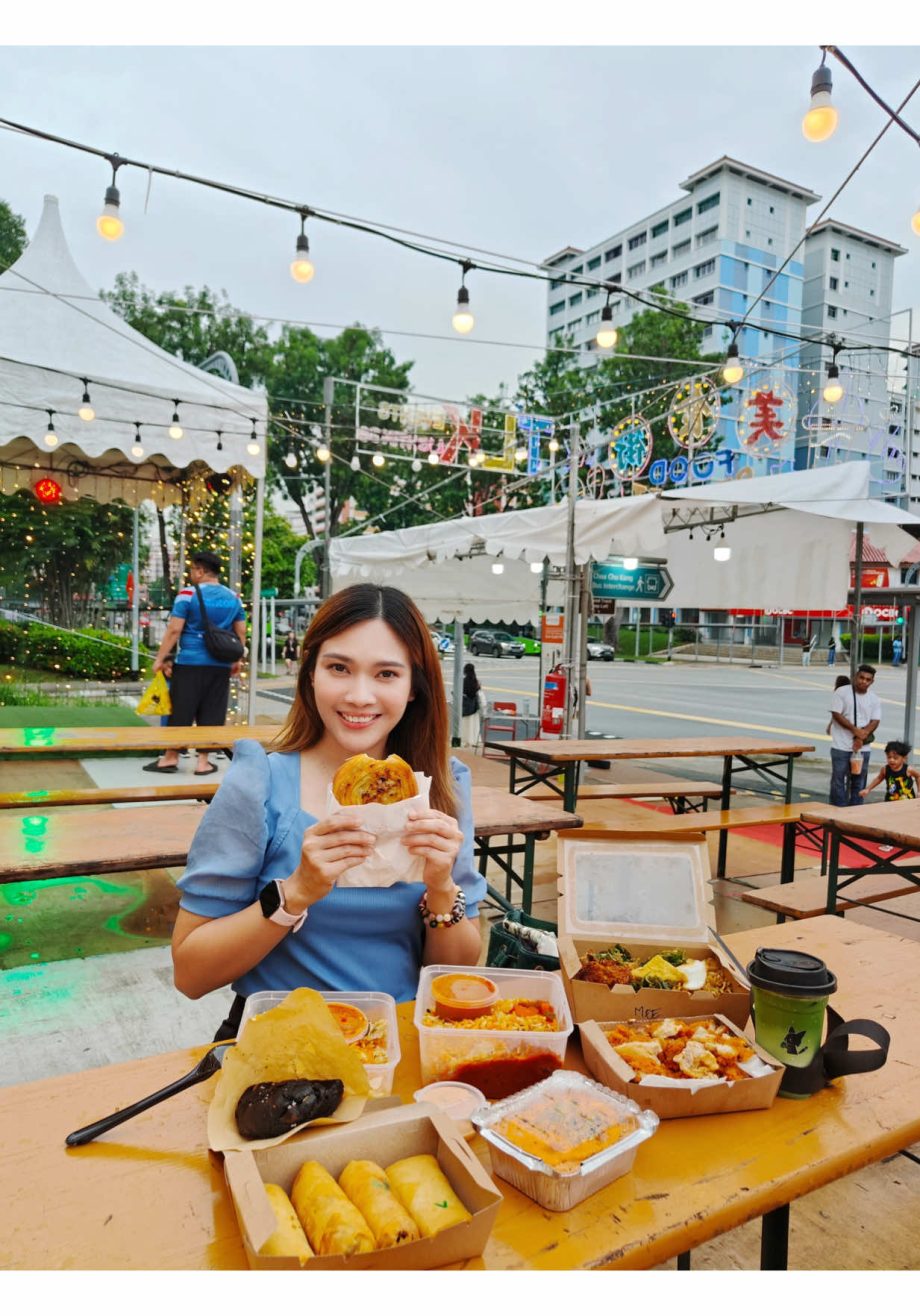 @stellafanss Choa Chu Kang大型美食街回来了就在BLK 335（MRT对面） 这次有40多个档口，还有很多新的美食之前都没看过，一天三餐…