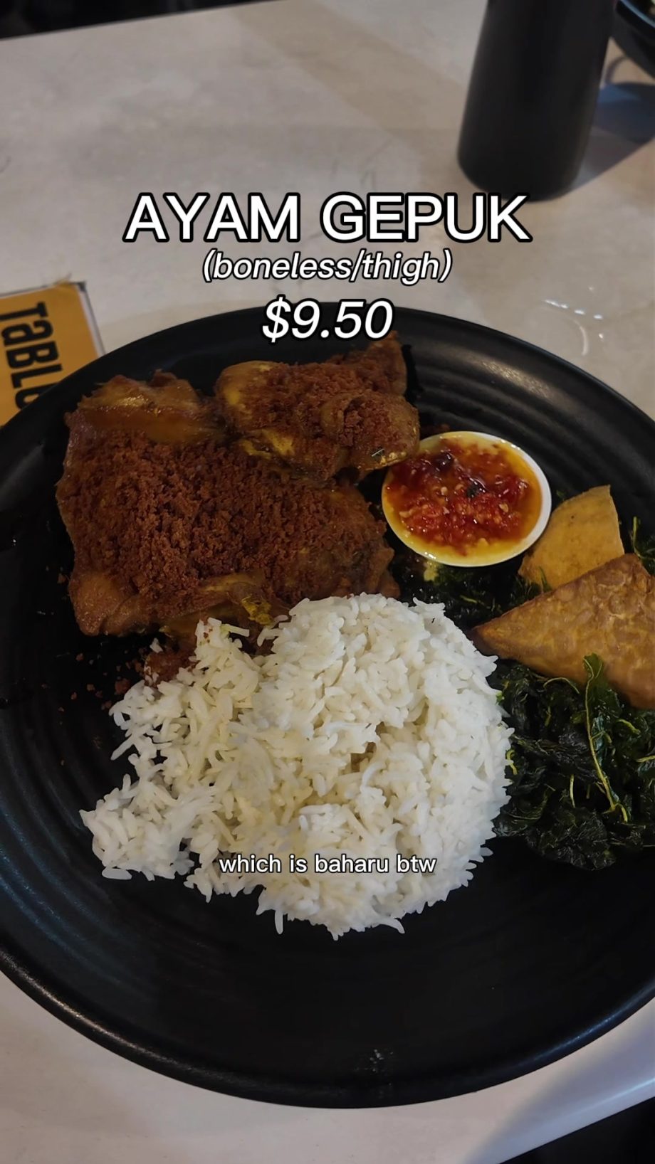 @nwso.ul new spot for ayam gepsss at @perghchickssg <33333 #ayamgepuk #sgfood…