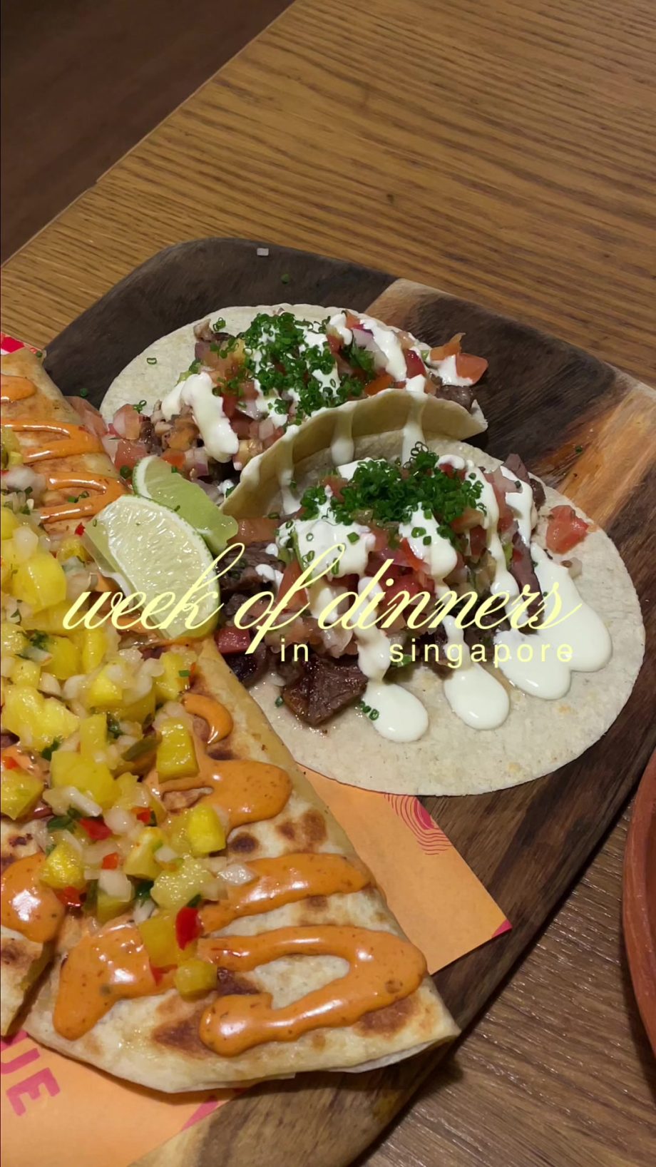 @caitlinvvictoria went out to 3 places for dinner this week and they were all UN…