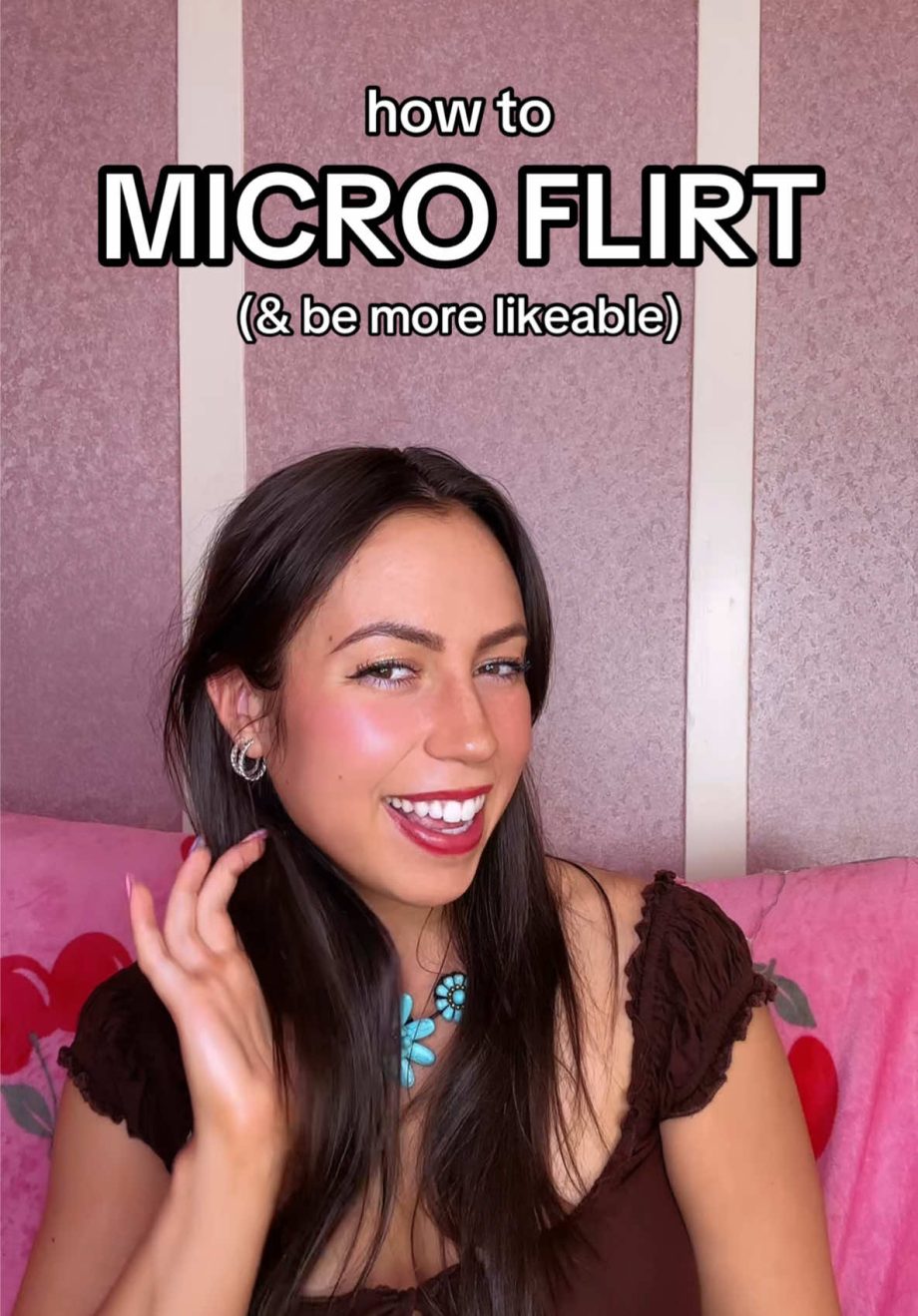 @maddythebaddiexo HOW TO MICRO FLIRT AND BE MORE LIKEABLE??? Great question!!! H…