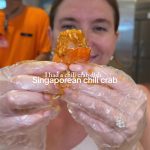@kaitlyneats Singaporean chili crab baby!!!!  #chilicrab #singaporeanchilicrab #…