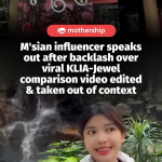 @mothershipsg A M’sian influencer was slammed online after she reportedly compar…