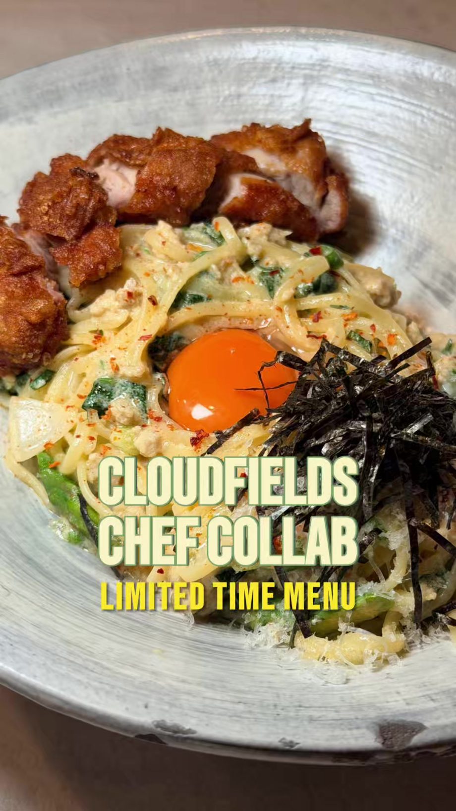 @mrjuliuslim Michelin-style chef collab… inside Tan Boon Liat?  Fried chicken sh…