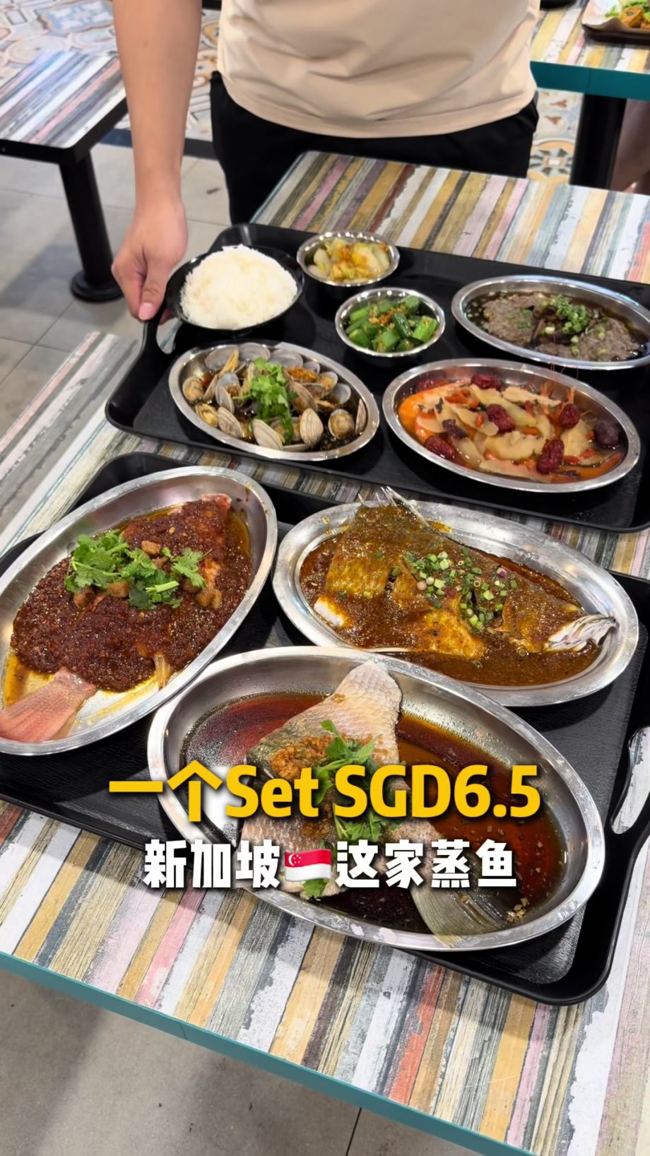 @starry.qiuqiu 新加坡东部发现.5蒸鱼Set连吃三天 #sgfoodie #sgtiktok #sglife #新加坡美食 #上热门  …