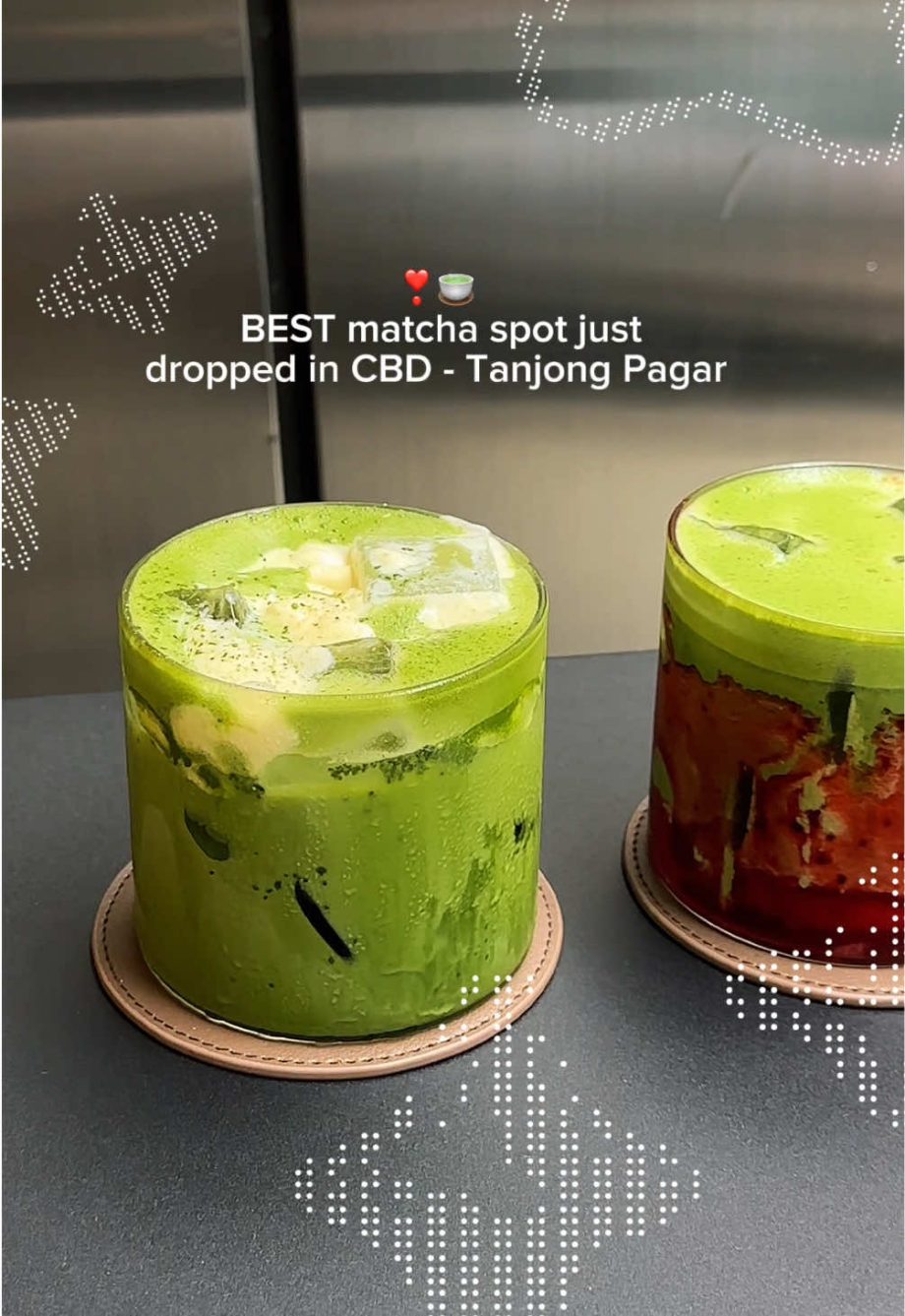 @certifiedfabclub BEST MATCHA SPOT JUST DROPPED IN SINGAPORE’s CBD Breakfast Gri…