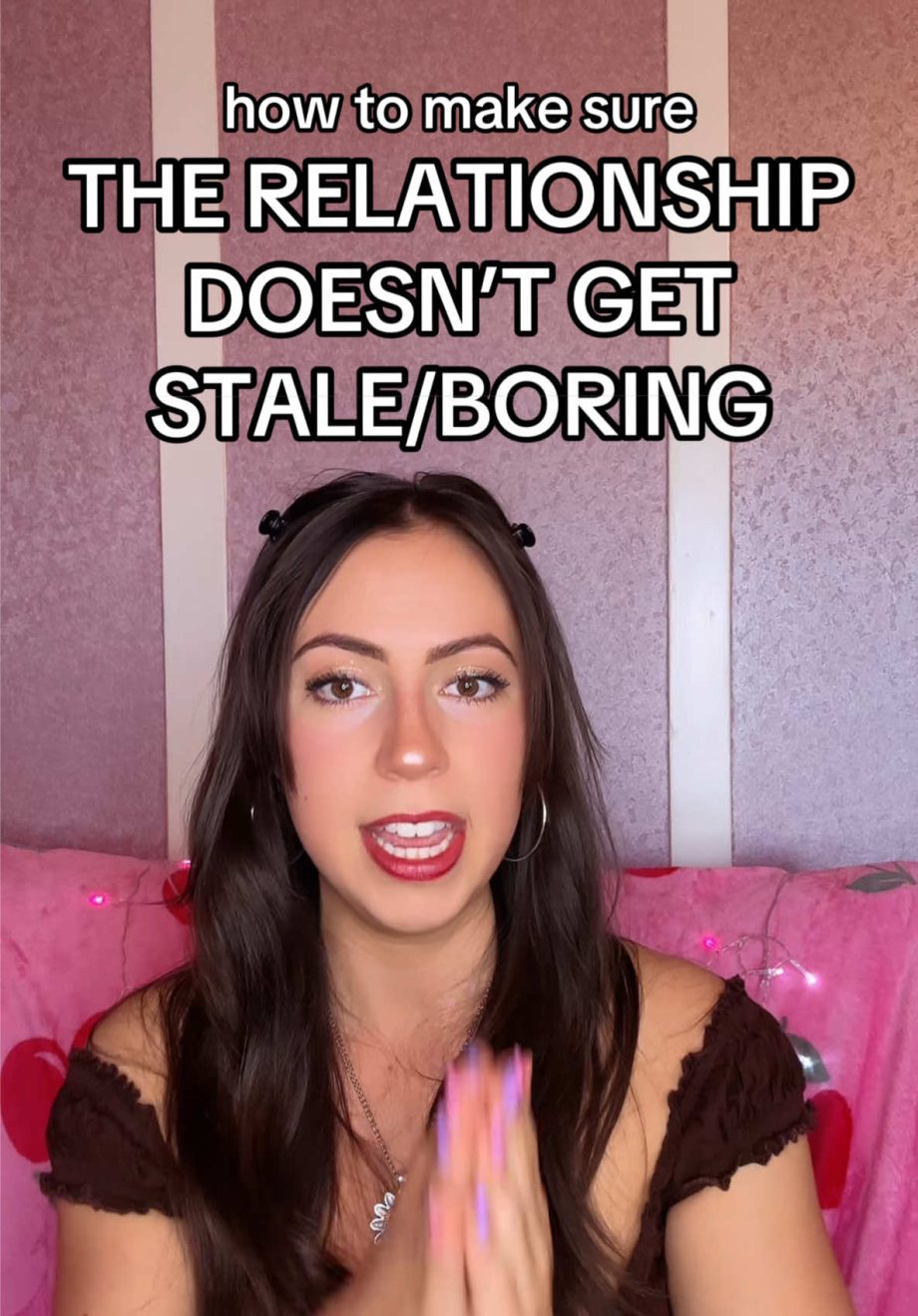 @maddythebaddiexo HOW TO MAKE SURE THE RELATIONSHIP DOESN’T GET STALE OR BORING …