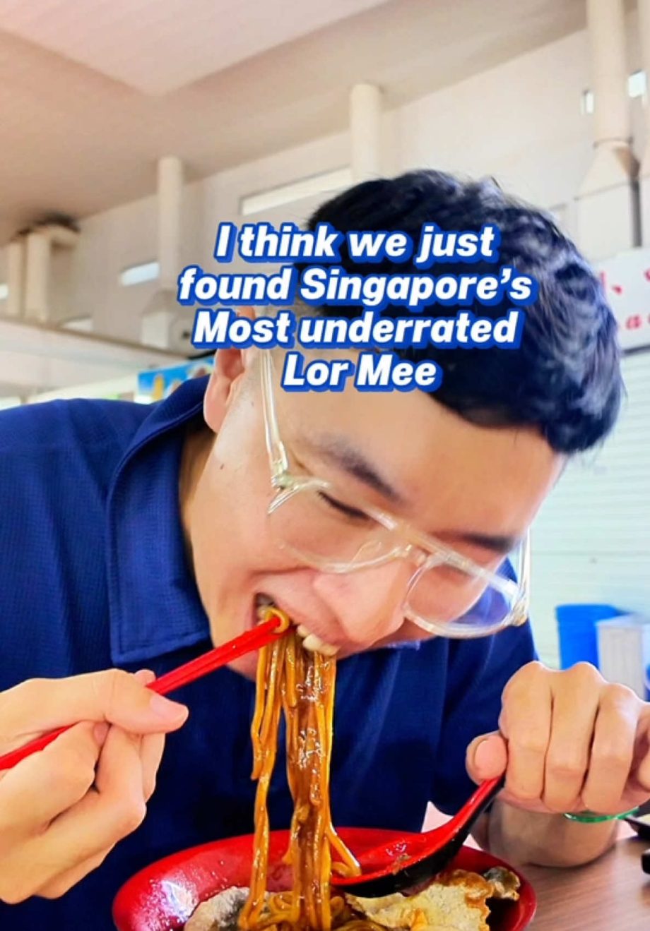 @mountaintortoises I think we just found Singapore’s Most Underrated Lor Mee #sg…