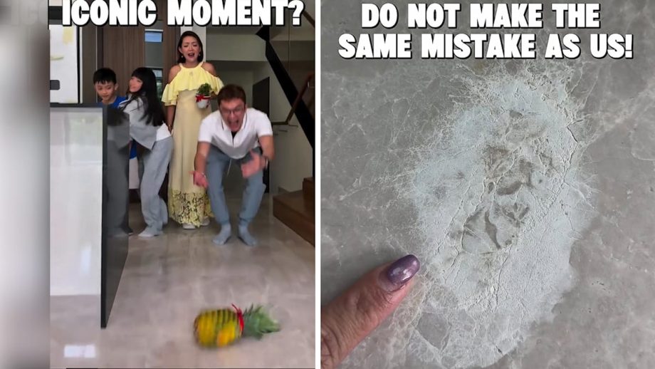 Don’t Leave Pineapple On The Floor After Housewarming Ritual — It May Damage Your Flooring Don’t Leave Pineapple On The Floor After Housewarming Ritual — It May Damage Your Flooring