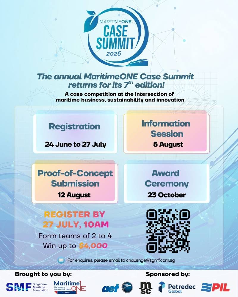 Singapore Maritime Foundation Launches 2026 Maritimeone