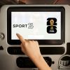 Which Singapore Airlines aircraft will be showing the World Cup?
