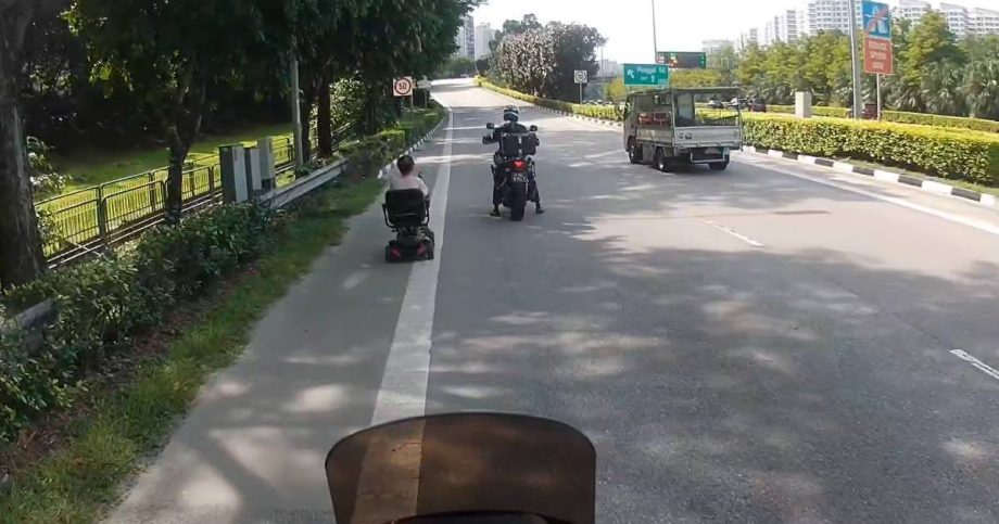 Bikers step in to escort woman riding PMA off TPE: ‘Grateful she made it to safety’, Singapore News