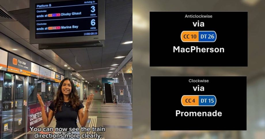 LTA simplifies wayfinding signs at Circle Line stations following public feedback ahead of CCL6 opening, Singapore News LTA simplifies wayfinding signs at Circle Line stations following public feedback ahead of CCL6 opening, Singapore News