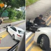 Motorcyclist injured in Jurong car collision