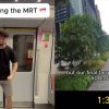 MRT surfer? Man goes viral trying to outrun train between Shenton Way and Marina Bay stations, Singapore News