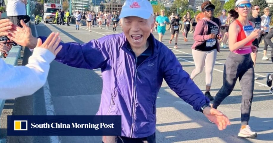 He’s 90 and still runs half-marathons. How this retired Korean-Canadian defies age