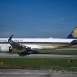 Typhoon Bavi causes Singapore flight cancellations