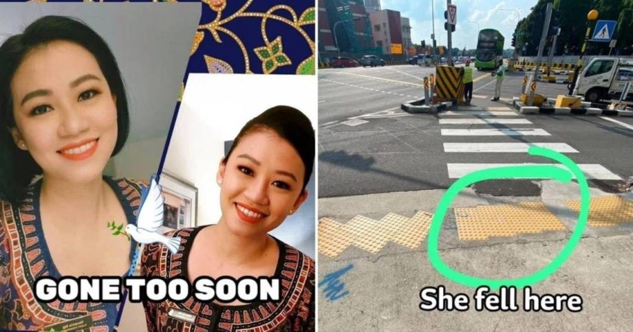 Ex-SIA stewardess dies after slipping on wet tactile paving and undergoing surgery: ‘A life well lived, albeit too short’, Singapore News Ex-SIA stewardess dies after slipping on wet tactile paving and undergoing surgery: ‘A life well lived, albeit too short’, Singapore News