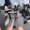 Anywheel urges against dangerous riding after rider spotted weaving in and out of road traffic, Singapore News