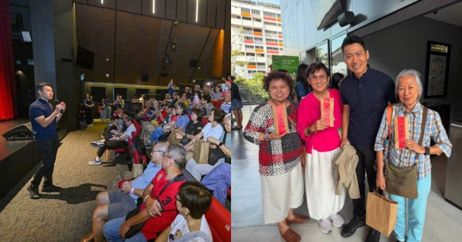 After ‘no time to watch movies’ remark, David Neo watches Dear You with Tampines seniors, Singapore News After ‘no time to watch movies’ remark, David Neo watches Dear You with Tampines seniors, Singapore News