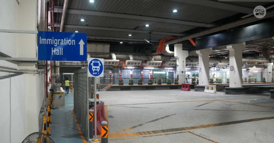 New clearance hall eases Woodlands Checkpoint jams, speeds up worker commutes, Singapore News New clearance hall eases Woodlands Checkpoint jams, speeds up worker commutes, Singapore News