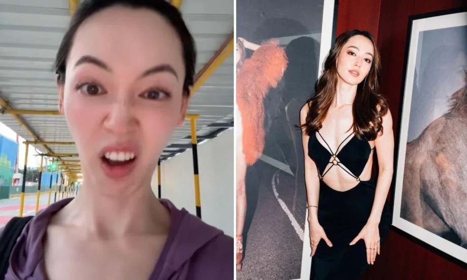 Grab driver locks model Fiona Fussi in car over wet tissues