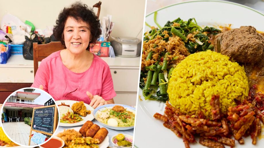 Indonesian Granny, 73, Sells Sedap Satay & Rendang At 12-Seat Semi-D Home Diner Called Warung Sabtu