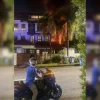 Fire breaks out in backyard of Bukit Batok terraced house