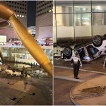 Jail for man who drank about a litre of beer, drove car that fell into Suntec fountain in 2024