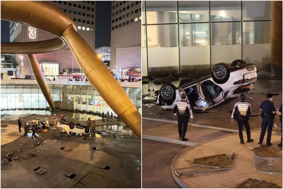 Jail for man who drank about a litre of beer, drove car that fell into Suntec fountain in 2024 Jail for man who drank about a litre of beer, drove car that fell into Suntec fountain in 2024
