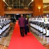 Singapore president arrives in Malaysia for three-day state visit