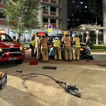 Myanmar woman injured in Sembawang accident returns home