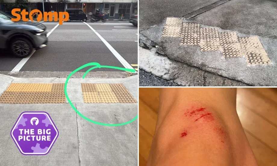 S’pore’s yellow tactile tiles: Safety concern or necessity? S’pore’s yellow tactile tiles: Safety concern or necessity?