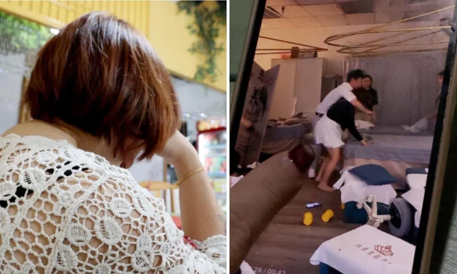 Massage parlour brawl: masseur accused of pregnancy