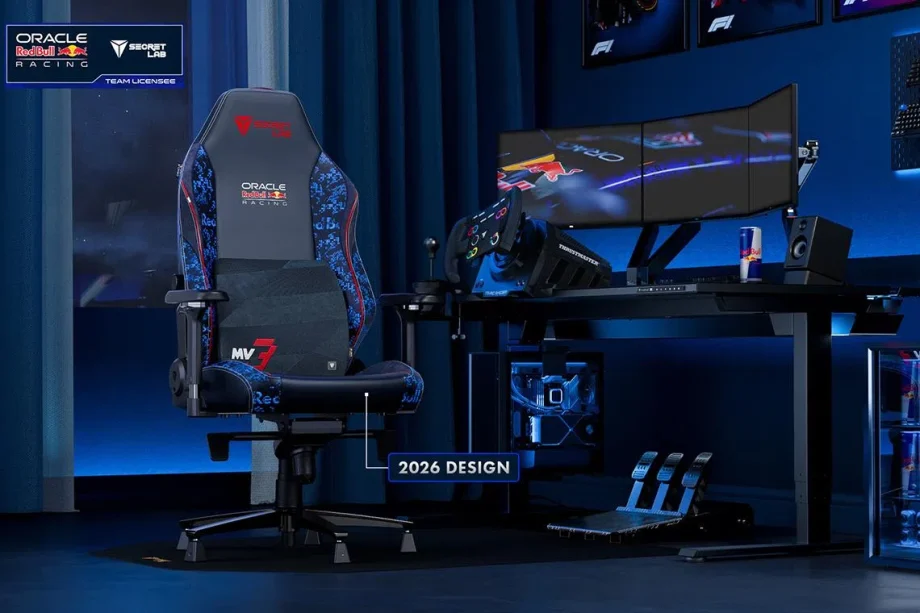 Secretlab updates its Titan Evo Red Bull gaming chair