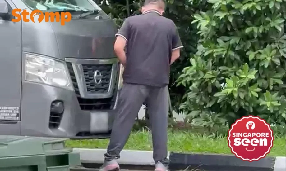Public urination in Woodlands | STOMP