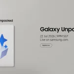 Samsung’s foldable keynote queued on 22 July, pre-registration now open