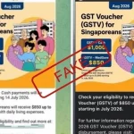 Police warn of GST Voucher scam messages to hijack Telegram accounts