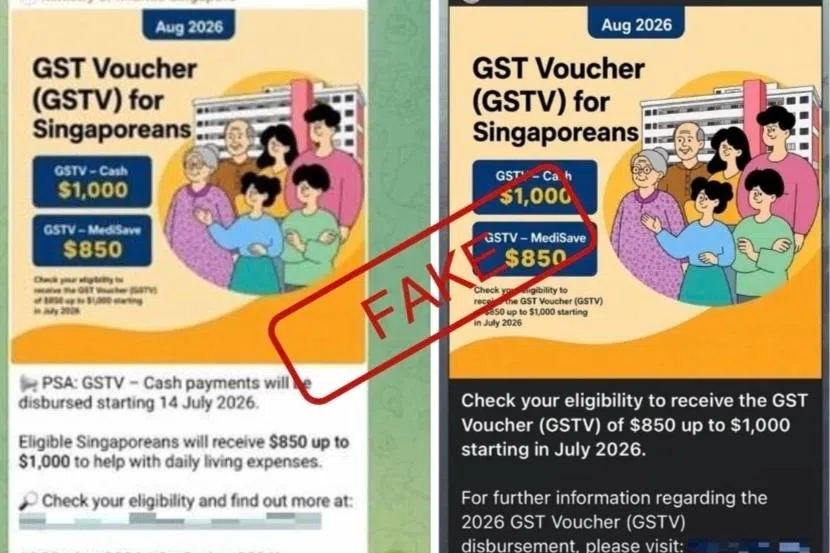 Police warn of GST Voucher scam messages to hijack Telegram accounts Police warn of GST Voucher scam messages to hijack Telegram accounts