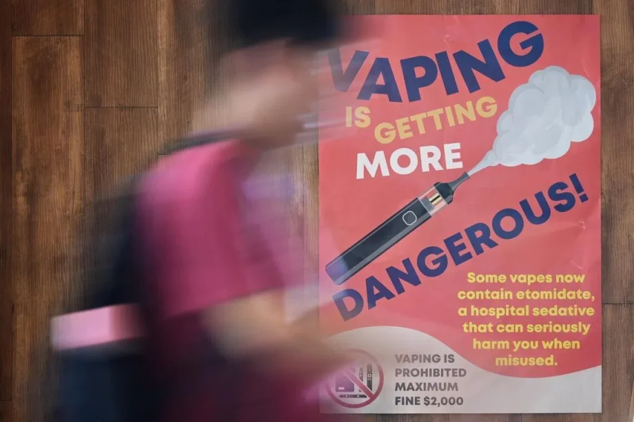Singapore vapes seized from travellers Singapore vapes seized from travellers