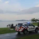 Lightning strike at Pasir Ris Beach